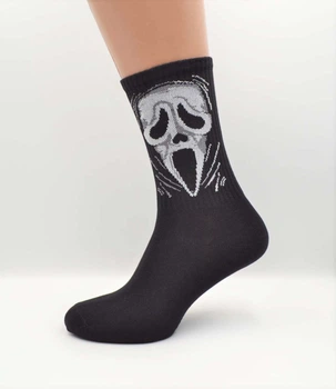 Шкарпетки універсальні демісезонні Super Socks 010.S268 Крик, 36-40р. Чорний