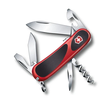 Нож Victorinox Delemont EvoGrip S101 Красный 12 функций 85 мм