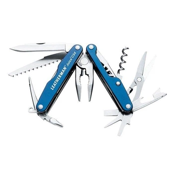 Мультитул Leatherman Juice CS4 Glacier Blue 15 функций 156 г