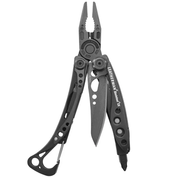 Мультитул Leatherman Skeletool CX Onyx Чёрный Серый 7 функций 142 г (а520314)