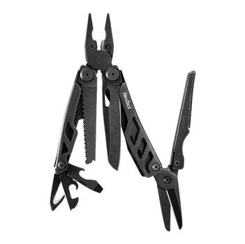 Мультитул многофункциональный ножницы ножницы NexTool FLAGSHIP PRO KT5020 dark чёрный, 16 функций, длина 11 см