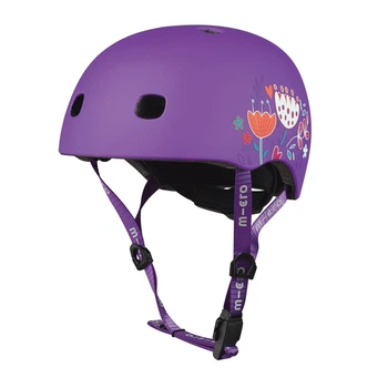 Защитный шлем Micro Violet Flowers 52–56 см (М), AC2138BX