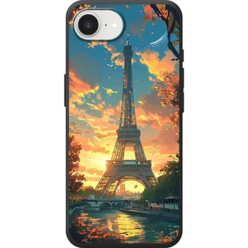 Силиконовый Чехол с Картинкой для IPhone 17e Принт (Париж, Эйфелева Башня) (71609-ysm037)