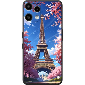 Силиконовый Чехол с Картинкой для Nothing Phone (3a) Lite Принт (Париж, Эйфелева Башня) (71292-ysm036)