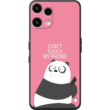 Силиконовый Чехол с Картинкой для Nothing Phone (3a) Lite Принт (Панда, Не Трогай Мой Телефон) (71292-ysm2425)