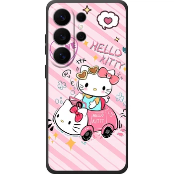 Силиконовый Чехол с Картинкой для Samsung Galaxy S26 Ultra (S948) Принт (Хеллоу Китти, Hello Kitty) (71267-ysm032)