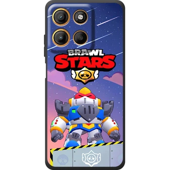 Силиконовый Чехол с Картинкой для Motorola Edge 60 Neo Принт (Бравл Старс Вольт, Brawl Stars Surge) (72149-ysm020)