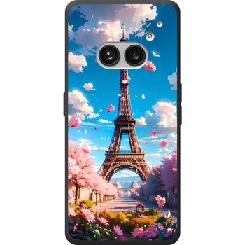 Силиконовый Чехол с Картинкой для Nothing Phone (2a) Plus Принт (Париж, Эйфелева Башня) (71429-ysm035)