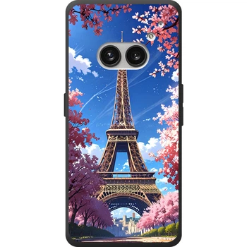 Силиконовый Чехол с Картинкой для Nothing Phone (2a) Plus Принт (Париж, Эйфелева Башня) (71429-ysm036)