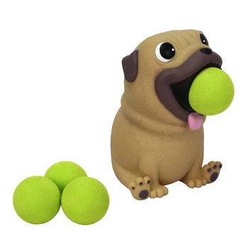 Фигурка Hog wild Стреляющий зверек Мопс HW54328