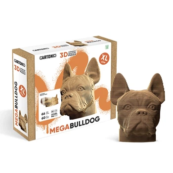 Картонный конструктор Cartonic 3D Puzzle Mega Bulldog, CARTMBUL