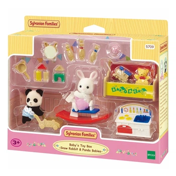 Набор Sylvanian Families 5709 Игровая комната с пандой и кроликом ,5709