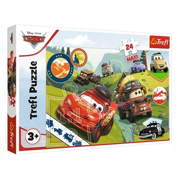 Пазл Trefl Cars Щасливі машинки 24 ел (14352)