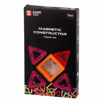 Конструктор магнитный Same Toy Classic line 16 эл (MCST-16)