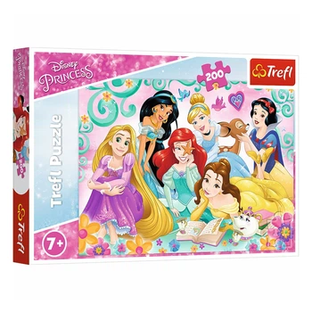 Пазл Trefl Princess Счастливый мир принцесс 200 эл (13268)