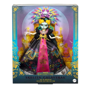 Колекційна лялька Monster High Skullector Dia De Muertos Скеліта Калаверас