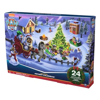 Адвент-календар-сюрприз Paw Patrol Зимові цуценята, SM16738/6070226