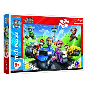 Пазл Trefl Paw Patrol Герои на мотоциклах 100 эл ,16430