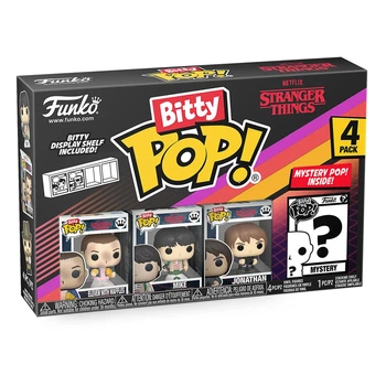 Набір колекційних фігурок із cюрпризом Funko Pop! Stranger things Eleven with waffles Mike Jonathan, 83663