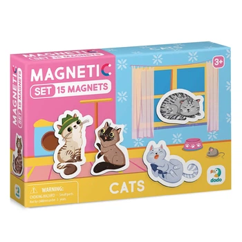 Набор магнитов DoDo Cats 15 шт (укр) ,200258