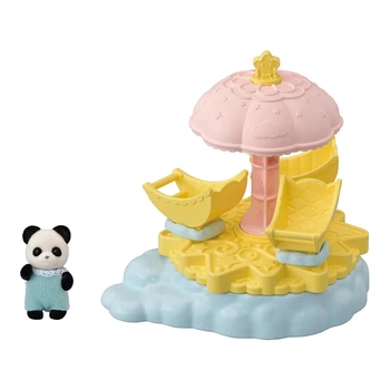 Набір фігурок Sylvanian Families Малюк Панда і карусель 5539