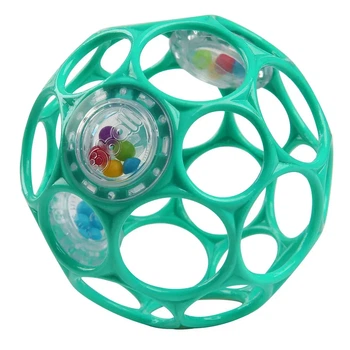 Погремушка Bright Starts Oball Rattle Blue 11486