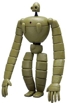 Model do składania Fine Molds Podniebny zamek Laputa: Robot-żołnierz z figurką Sheety oraz figurką wiewiórki lisiej 1:20 (FG5) (4536318622055)