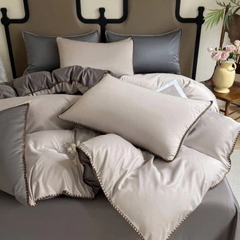 Постельное белье двуспальное из сатина Colorful Home Print 1 21821 180х220 см 5265471