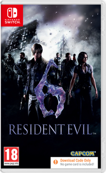Гра Nintendo Switch Resident Evil 6 (Електронний ключ) (5055060981368)