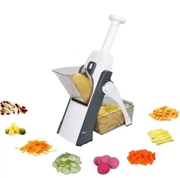 Терка Слайсер для овочів Brava Spring Slicer нарізка фруктів із насадками різної товщини