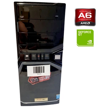 ПК Б-клас Prime PC Tower / AMD A6-3670 (4 ядра по 2.7 GHz) / 8 GB DDR3 / 500 GB HDD / nVidia GeForce GT 620, 1 GB DDR3, 64-bit / 400W б/в
