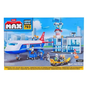 Конструктор Zuru Max Airport Adventure 793 эл, 83167