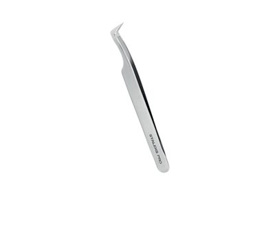 Пінцет STALEKS PRO Expert 41 Type 6 професійний для вій чобіток, 75' - TE-41/6