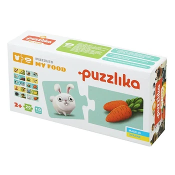 Развивающий пазл Левеня Puzzlika Моя еда ,12992
