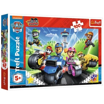Пазл Trefl Paw Patrol Щенячий патруль на мотоциклах 100 елементів (5900511164305) TREFL 5900511164305 1043620