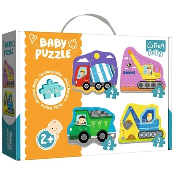 Пазл Trefl Baby Classic Транспортные средства на строительной площадке (5900511360721) TREFL 5900511360721 1043953