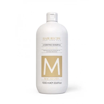 Зволожувальний шампунь Maxy Look Macadamia Hydrating Shampoo для очищення та догляду за сухим та тьмяним волоссям 1000 мл