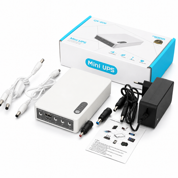 Безперебійник для роутера NEP 10400mAh 24W з блоком живлення ДБЖ для роутера міні упс mini ups ибп для роутера WIFI