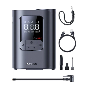 Беспроводной компрессор Baseus GoTrip VA1 150 PSI 7500 mAh Dark Gray (6932172696085)
