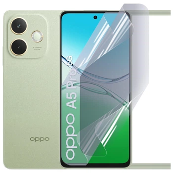 Антишпион приватная плёнка гидрогелевая для Oppo A5 Pro 5G противоударная на оппо а 5 про 5g прозрачная