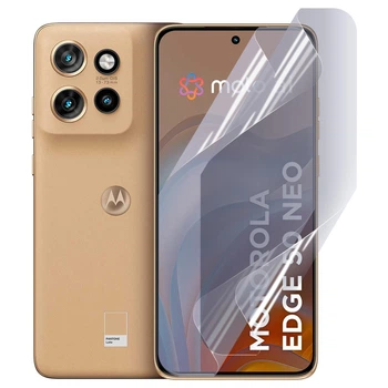 Плёнка гидрогелевая для Motorola Edge 50 Neo МАТОВАЯ противоударная на моторола едж 50 нео прозрачная
