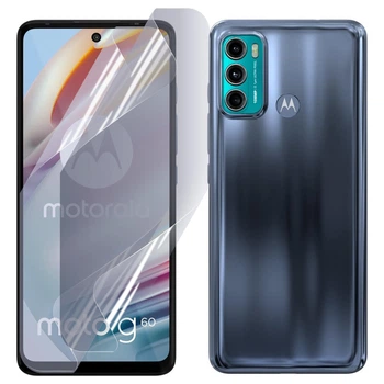 Антишпион приватная плёнка гидрогелевая для Motorola G40 противоударная на моторола джи 40 прозрачная