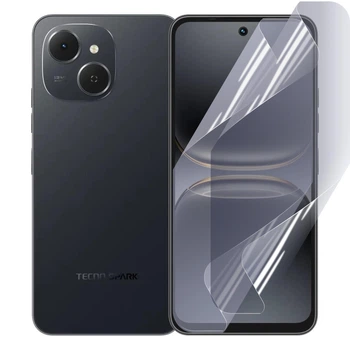 Плівка гідрогелева для Tecno Spark 40C (KM4k) МАТОВА протиударна на техно спарк 40c (km4k) прозора