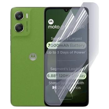 Плёнка гидрогелевая для Motorola G06 МАТОВАЯ противоударная на моторола джи 06 прозрачная