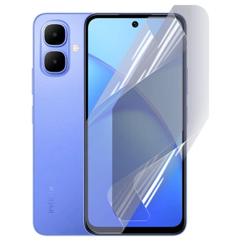 Антишпион приватная плёнка гидрогелевая для Infinix Smart 10 HD противоударная на инфиникс смарт 10 hd прозрачная