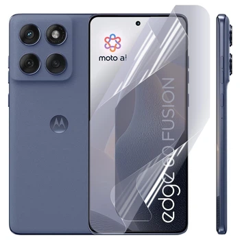 Плівка гідрогелева для Motorola Edge 60 Fusion МАТОВА протиударна на моторола едж 60 ф'южн прозора