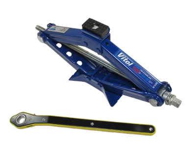 Домкрат Ромб 1.5 т VITOL 100-390мм, з тріскачкою (30561)