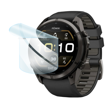 Защитная полиуретановая пленка GP Heavy Armor на Garmin Fenix 9 Pro 51mm на экран (глянцевая)