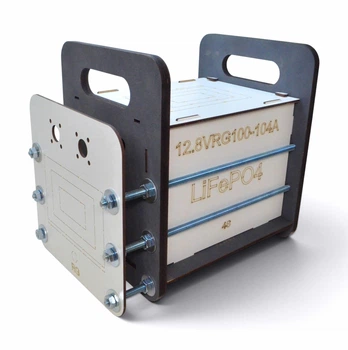 Корпус Эконом для LiFePO4 - 104х4s GOTION (104Ah 104Ач на 8 ячеек) Бокс Аккумуляторы (Разбор) Деревянный Ящик Коробка под Элементы Батареи