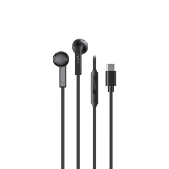 Навушники Havit HV-E336C з мікрофоном USB-C Black